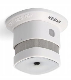 CZUJNIK DYMU Z-WAVE HEIMAN Czujnik dymu Z-Wave i alarm tlenku węgla