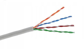 Przewód LAN - Skrętka /1 metr PU-NC200 PULSAR Kabel U/UTP kat. 5e PVC