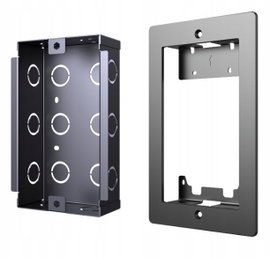 Akuvox R20A - Puszka podtynkowa czarna R20A-X do panela wideodomofonowego