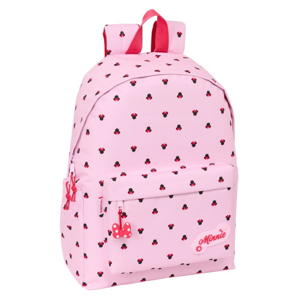 Plecak szkolny Minnie Mouse Naive Różowy 31 x 43 x 13 cm