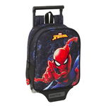 Torba szkolna z kółkami Spider-Man Attack Czarny 22 x 27 x 10 cm