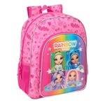 Plecak szkolny Rainbow High Shine Wielokolorowy 32 x 38 x 12 cm