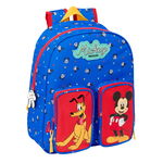 Plecak szkolny Mickey Mouse Clubhouse Good day Niebieski 28 x 34 x 10 cm