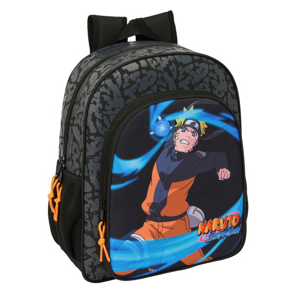 Plecak szkolny Naruto Czarny 32 x 38 x 12 cm