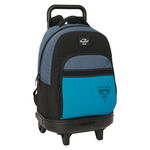 Torba szkolna z kółkami BlackFit8 California Niebieski Czarny 33 x 45 x 22 cm