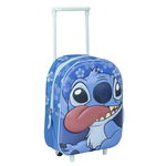 Plecak szkolny 3D z kółkami Stitch