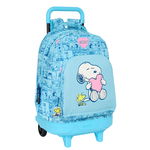 Plecak szkolny Snoopy Love Niebieski 33 x 45 x 22 cm