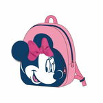 Plecak szkolny Minnie Mouse Różowy 18 x 22 x 4 cm