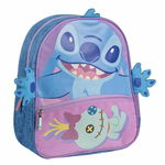 Plecak szkolny Stitch Niebieski