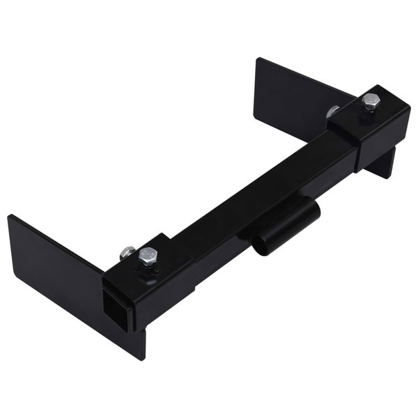  Adapter do pługu śnieżnego montowanego do kosiarki, czarny