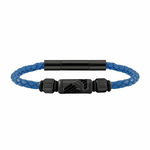 Bransoletka Męska Police PJ26466BLN.02A Skórzany 19 cm