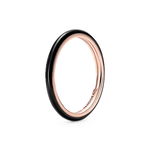 Pierścionek Damski Pandora BLACK ENAMEL - RING - SIZE 50