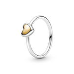 Pierścionek Damski Pandora GOLDEN HEART - RING - SIZE 52