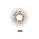 Figurka Dekoracyjna DKD Home Decor Żelazo Pióro (sprężyna) (50 x 12,5 x 59 cm)