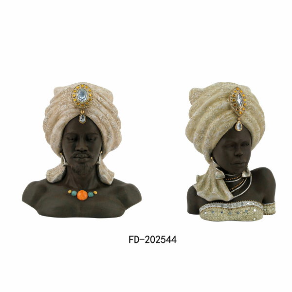 Figurka Dekoracyjna DKD Home Decor 2 Sztuk (Odnowione A)