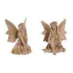 Figurka Dekoracyjna Home ESPRIT Wielokolorowy (2 Sztuk)