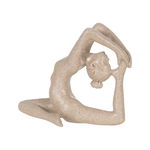 Figurka Dekoracyjna Beżowy Yoga 21,2 x 12 x 18,4 cm