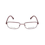 Ramki do okularów Unisex Ermenegildo Zegna VZ3186-0SBY Czerwony Ø 53 mm