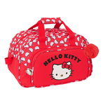 torba sportowa Hello Kitty Iconic Biały Czerwony 40 x 24 x 23 cm