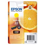 Oryginalny Wkład Atramentowy Epson C13T33444012 Żółty