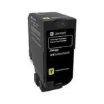Toner Lexmark 74C2HYE Żółty