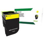 Toner Lexmark 71B20Y0 Żółty (1 Sztuk)