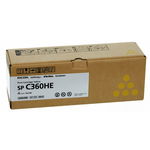Toner Oryginalny Ricoh 408187 Żółty Czarny