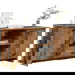  Szafka pod TV, stare drewno, 102x37,5x52,5 cm