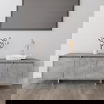  Szafka pod TV, szarość betonu, 120x30x40,5 cm