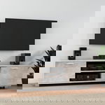  Szafka pod TV, szarość betonu, 140x40,5x35 cm