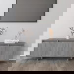 Szafka pod TV, szary dąb sonoma, 120x30x40,5 cm