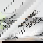  Stolik konsolowy, szary dąb sonoma, 105x30x75 cm