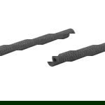  Ogrodzenie z siatki, stal i PVC, 25x1,5 m, szare