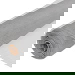  Siatka na insekty, aluminiowa, 100 x 500 cm, srebrna