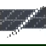  Brama ogrodzeniowa, stalowa, 300x150 cm, antracytowa