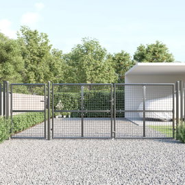 Brama z siatki, antracytowa, 400x175 cm, galwanizowana stal