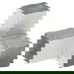  Łącznik do słupków w kształcie Y, galwanizowany metal, 91x91 mm