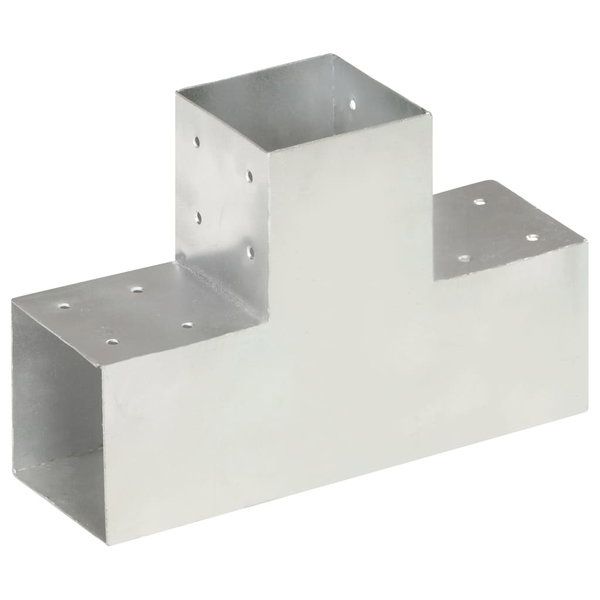  Łącznik w kształcie T, galwanizowany metal, 101x101 mm