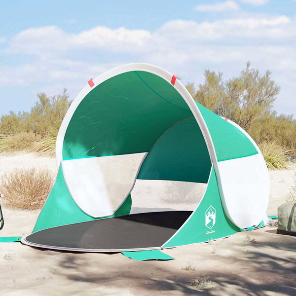  Namiot plażowy typu pop-up, zielony, wodoszczelny