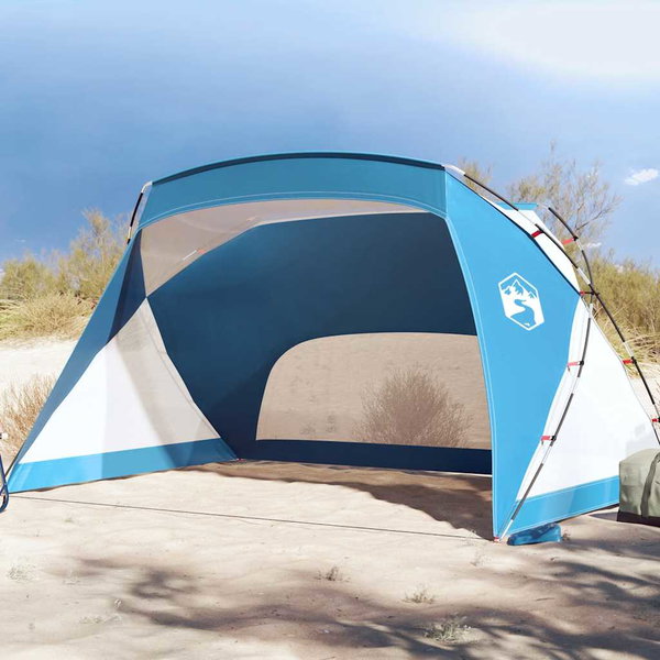  Namiot plażowy, niebieski, 274x178x170/148 cm, poliester 185T