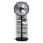 Wentylator stołowy Bastilipo Tarifa 90W Czarny 90 W (1 Sztuk)