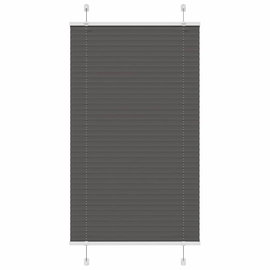  Roleta plisowana czarna 75x100 cm Szerokość tkaniny 74,4 cm