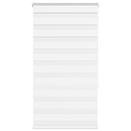  Roleta zebra, biała, szerokość tkaniny 70,9 cm, poliester