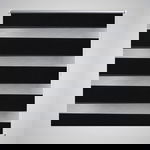 Roleta Zebra 80 x 150 cm Czarna