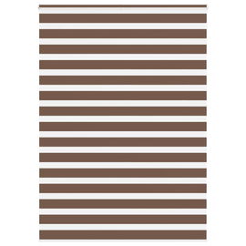  Roleta zebra, brązowe, szerokość tkaniny 160,9 cm, poliester