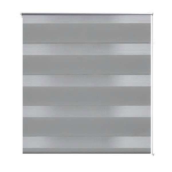 Roleta Zebra 100 x 175 cm Szara