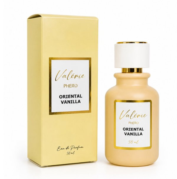 VALERIE PHERO Oriental Vanilla – Perfumy damskie feromony 50 ml, waniliowe,