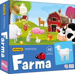 Memory - Farma Gra planszowa Adamigo