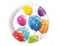 Talerzyki papierowe BALONY Kokliko- Procos balony 20 cm 8 szt.