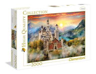 Puzzle Zamek Neuschwanstein 2000 elementów Clementoni